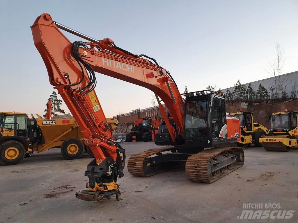 Hitachi ZX210LC-6 حفارات زحافة