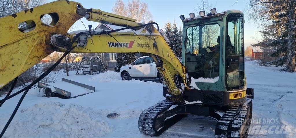 Yanmar Vio57-U حفارات صغيرة أقل من 7 طن (حفارات صغيرة)