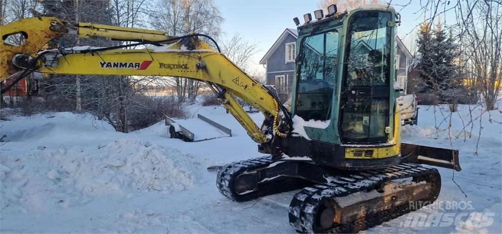Yanmar Vio57-U حفارات صغيرة أقل من 7 طن (حفارات صغيرة)