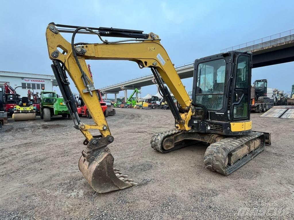 Yanmar Vio 50-6A حفارات صغيرة أقل من 7 طن (حفارات صغيرة)