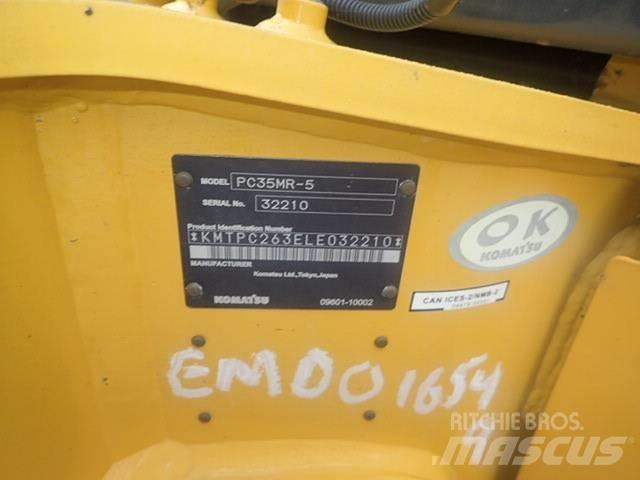 Komatsu PC35MR-5 حفارات صغيرة أقل من 7 طن (حفارات صغيرة)