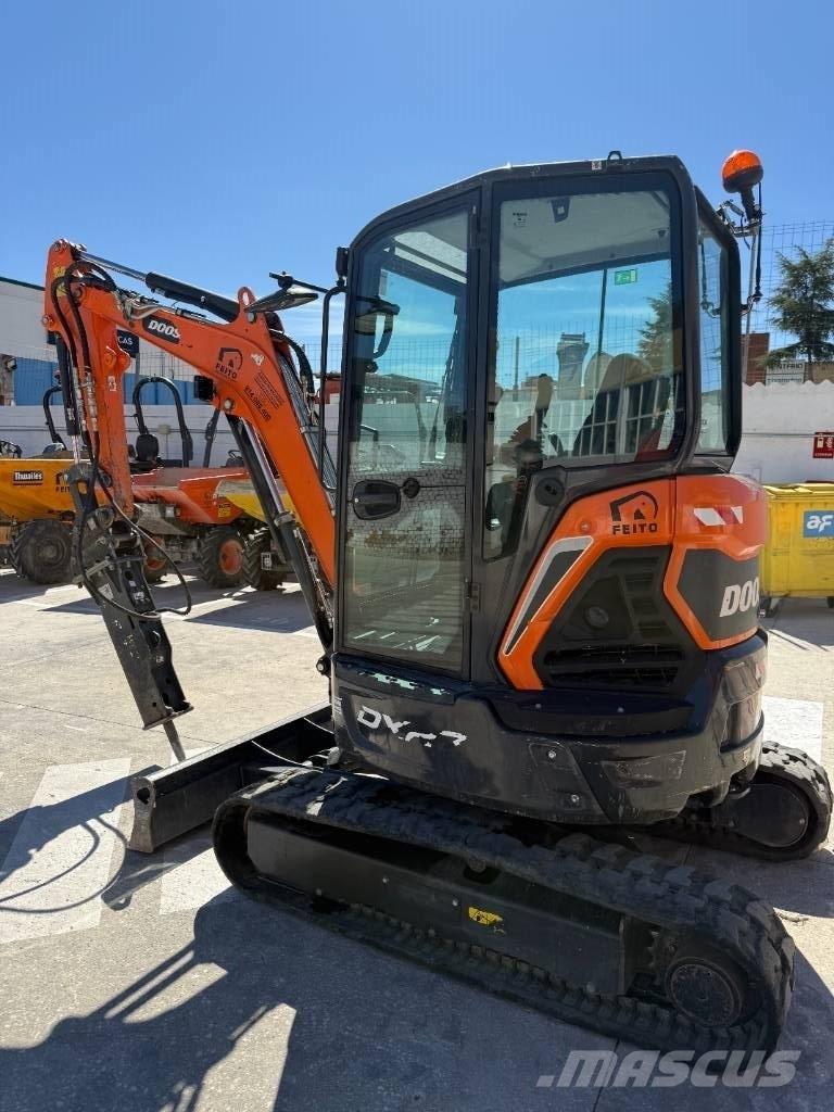 Doosan DX 27 Z حفارات صغيرة أقل من 7 طن (حفارات صغيرة)