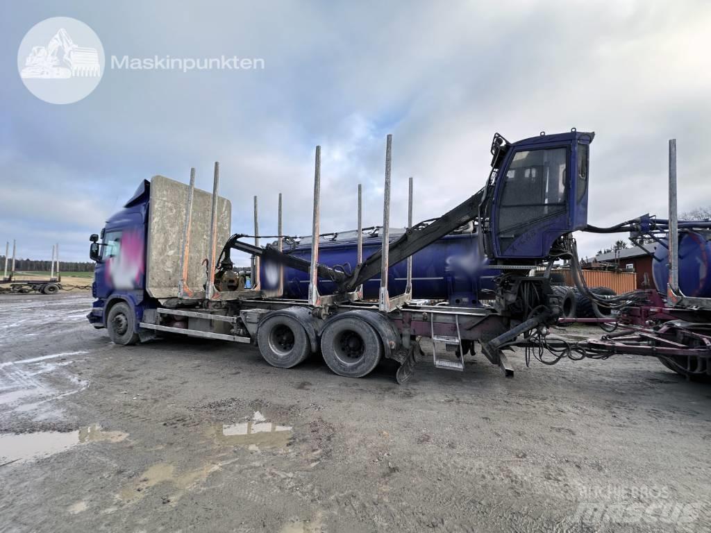 Scania R 560 LB شاحنات أشجار