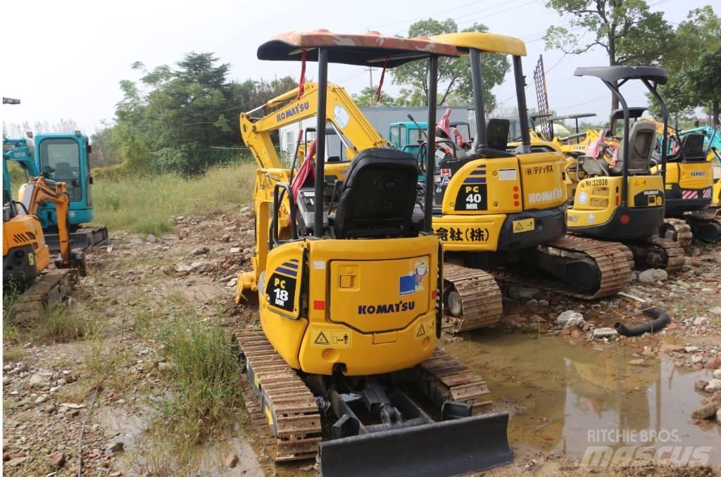 Komatsu PC 18 MR حفارات صغيرة أقل من 7 طن (حفارات صغيرة)