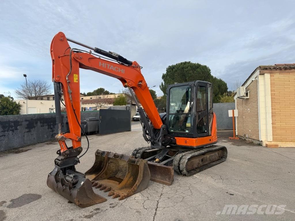 Hitachi ZX 65 US B-5 حفارات صغيرة أقل من 7 طن (حفارات صغيرة)