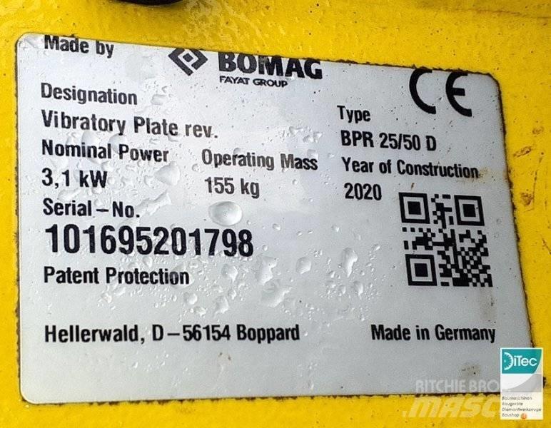 Bomag BPR 25/50 D دكاكات أفقية