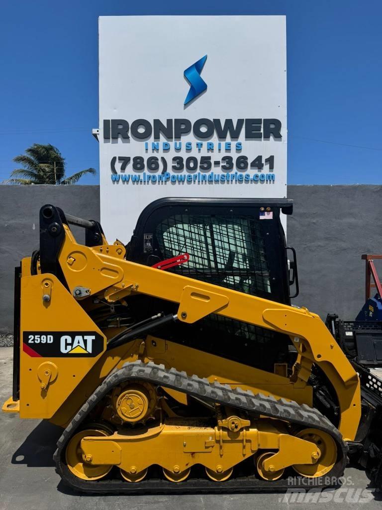 CAT 259 D لوادر انزلاقية التوجيه