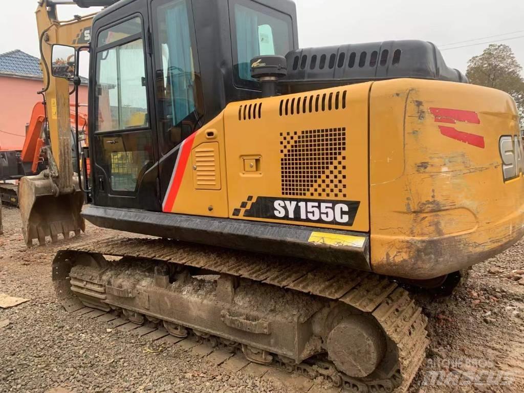Sany SY 155 C حفارات زحافة