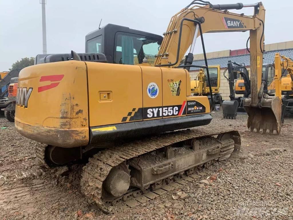 Sany SY 155 C حفارات زحافة