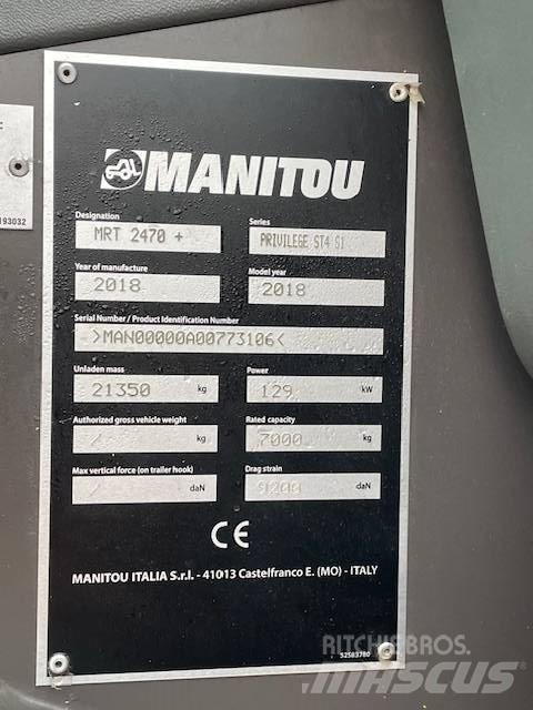 Manitou MRT2470 مناولات متداخلة