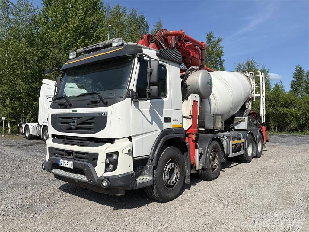 Volvo FMX 460 8*4 شاحنات خرسانة