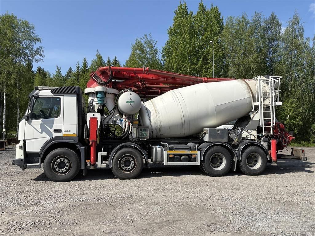Volvo FMX 460 8*4 شاحنات خرسانة