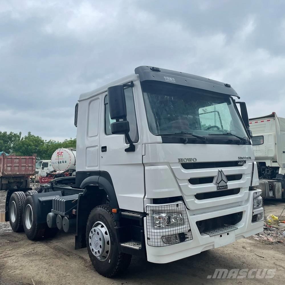 Howo 420 6x4 وحدات الجر