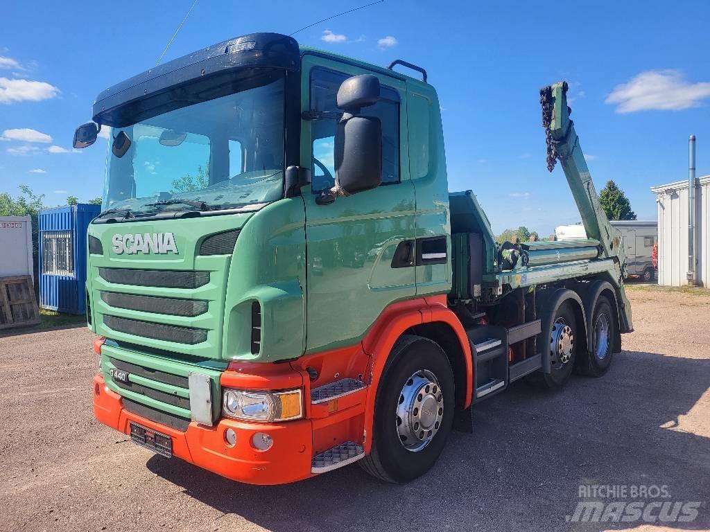 Scania G440LB 6x2 شاحنات الحاويات
