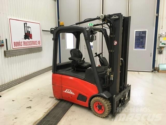 Linde E 16 H - 01 شاحنات ذات رافعات شوكية تعمل بالكهرباء