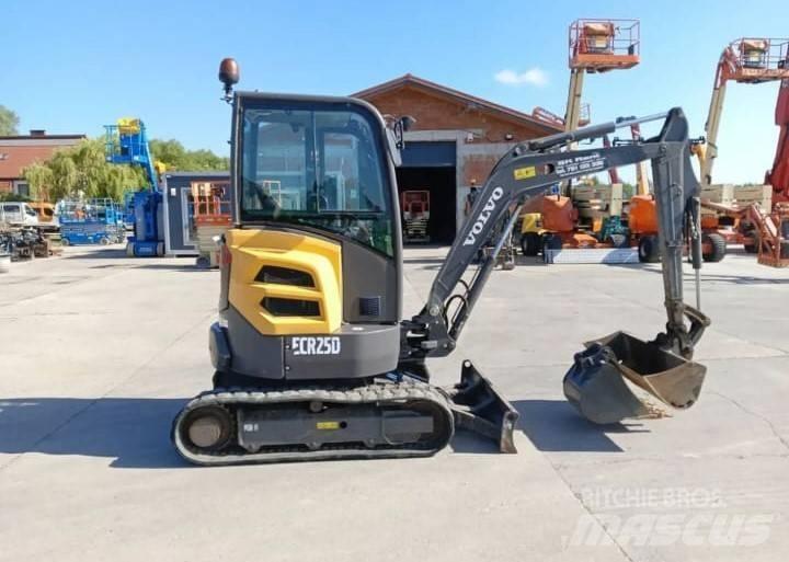 Volvo EC 27 D حفارات صغيرة أقل من 7 طن (حفارات صغيرة)