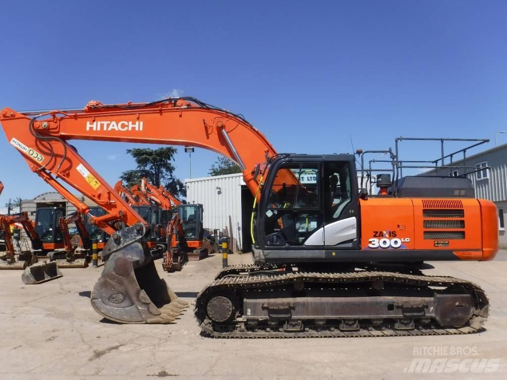 Hitachi ZX 300 LC-6 حفارات زحافة