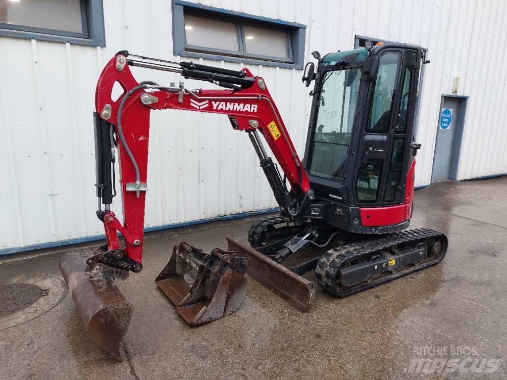 Yanmar Vio 26-6 حفارات صغيرة أقل من 7 طن (حفارات صغيرة)