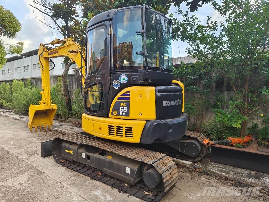 Komatsu PC 55 MR حفارات صغيرة أقل من 7 طن (حفارات صغيرة)