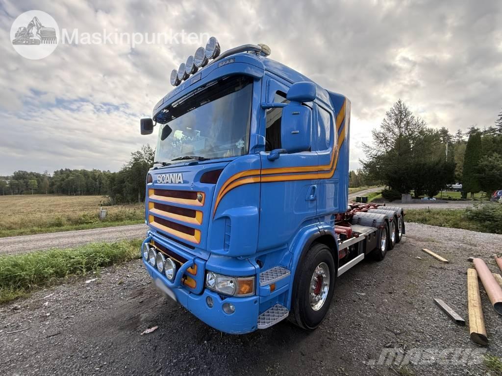 Scania R 480 LB شاحنات الرافعات الخطافية
