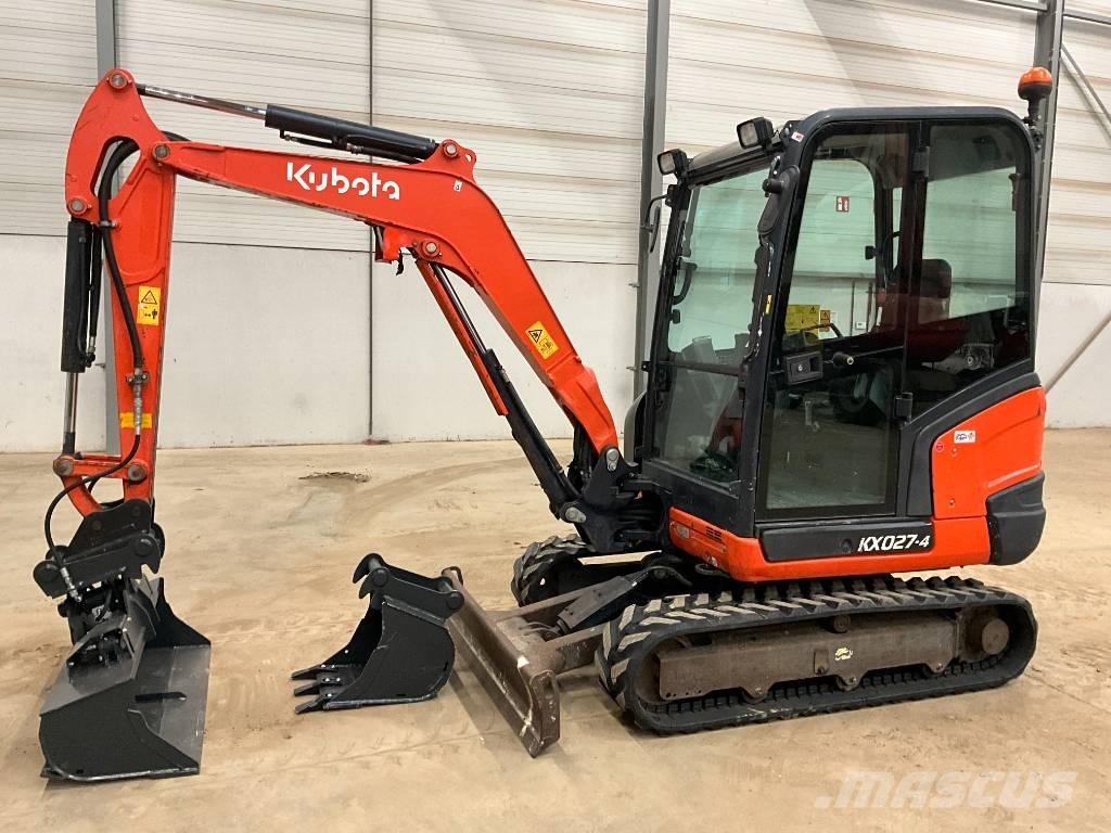 Kubota KX 027-4 حفارات صغيرة أقل من 7 طن (حفارات صغيرة)