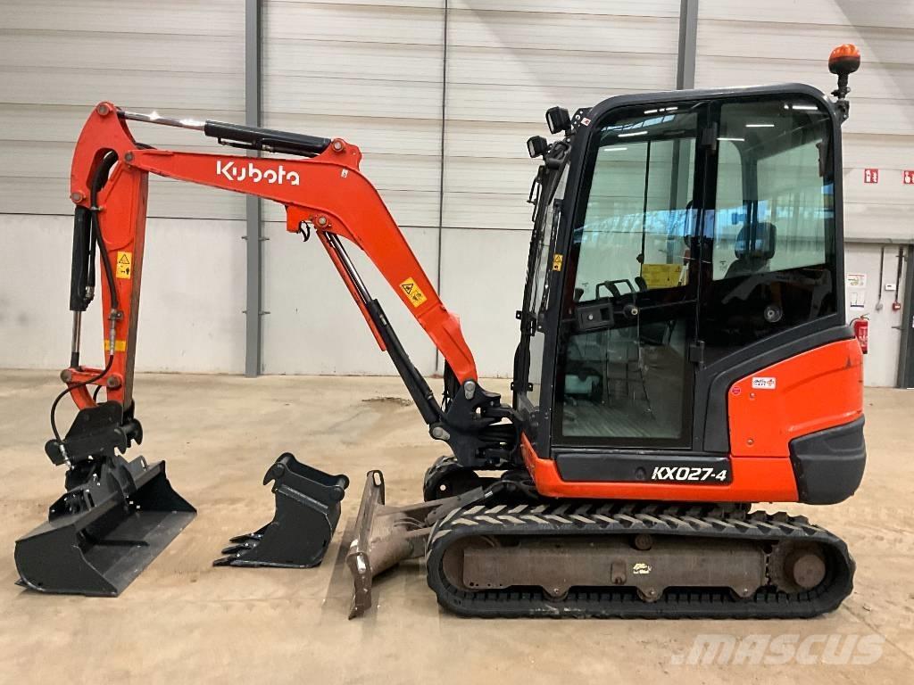 Kubota KX 027-4 حفارات صغيرة أقل من 7 طن (حفارات صغيرة)