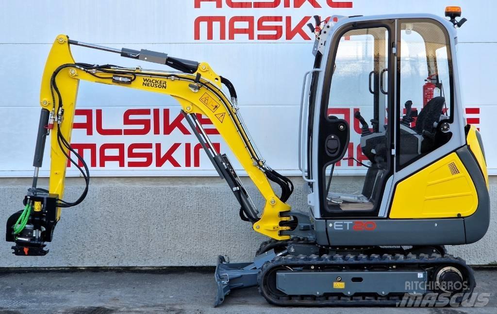 Wacker Neuson ET20 حفارات صغيرة أقل من 7 طن (حفارات صغيرة)