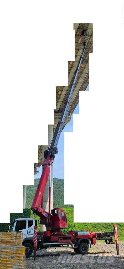 Horyong SKY450 المنصات الهوائية المثبتة على شاحنة