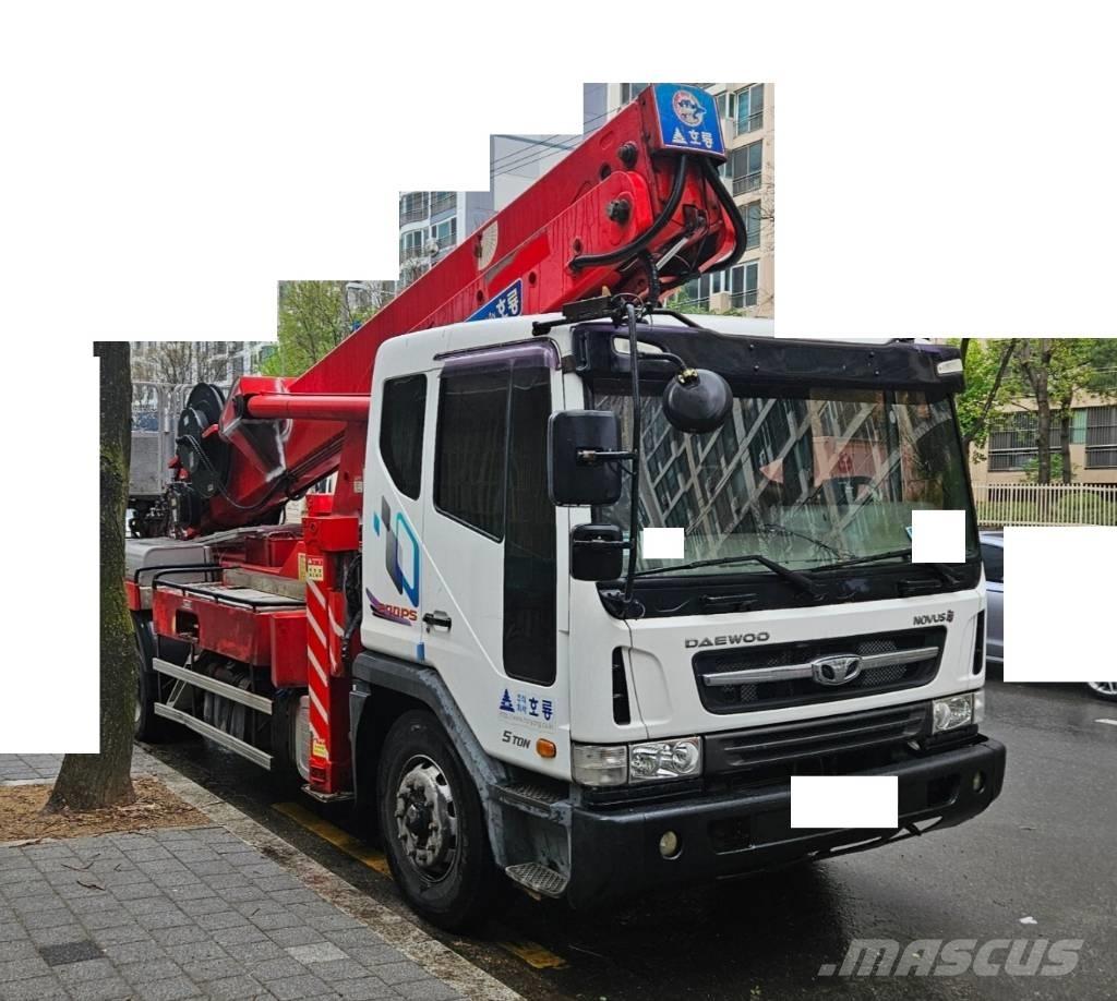 Horyong SKY450 المنصات الهوائية المثبتة على شاحنة