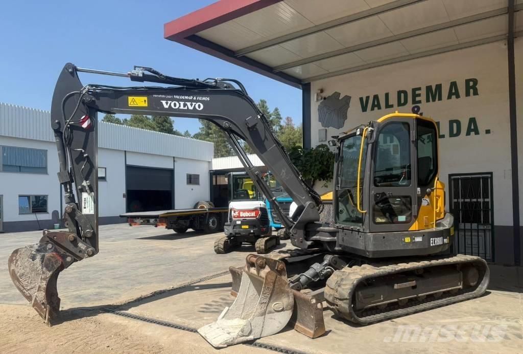 Volvo ECR 58 D حفارات صغيرة أقل من 7 طن (حفارات صغيرة)