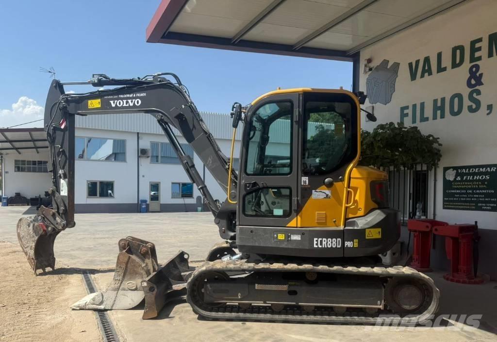 Volvo ECR 58 D حفارات صغيرة أقل من 7 طن (حفارات صغيرة)