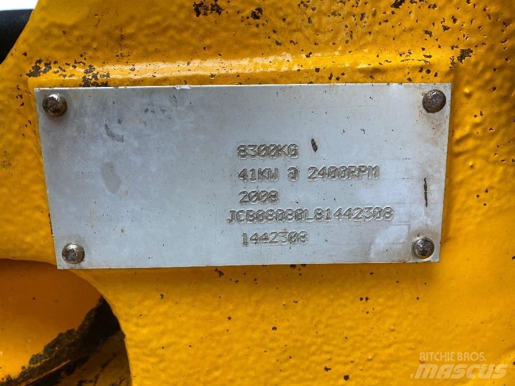 JCB 8080 حفارات وسط 7 طن - 12 طن