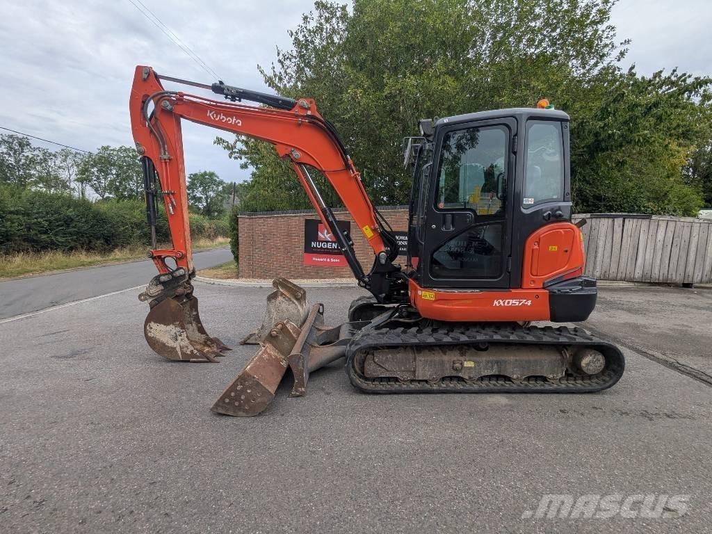 Kubota KX 057-4 حفارات صغيرة أقل من 7 طن (حفارات صغيرة)