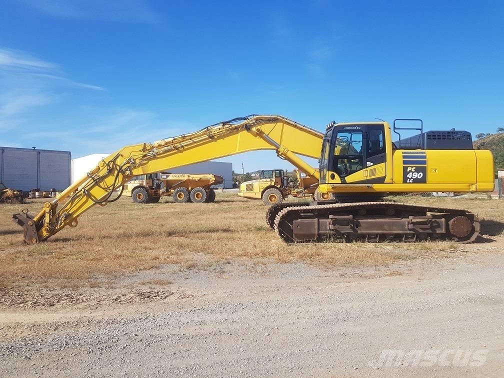 Komatsu PC 490 LC-10 حفارات زحافة