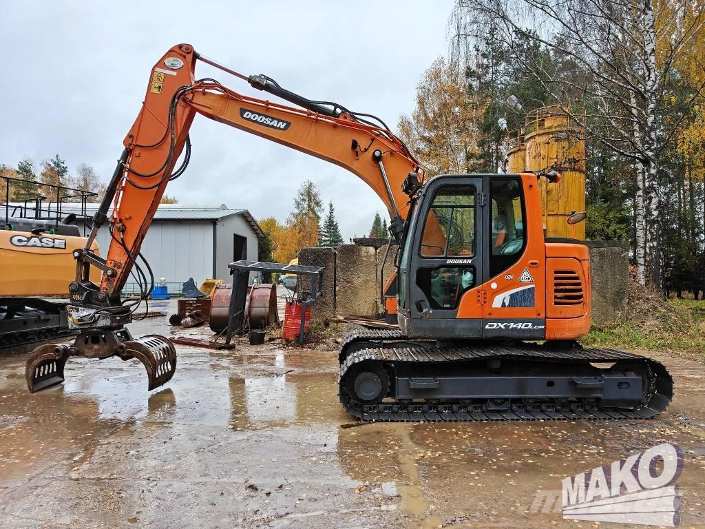 Doosan DX 140 LCR حفارات زحافة