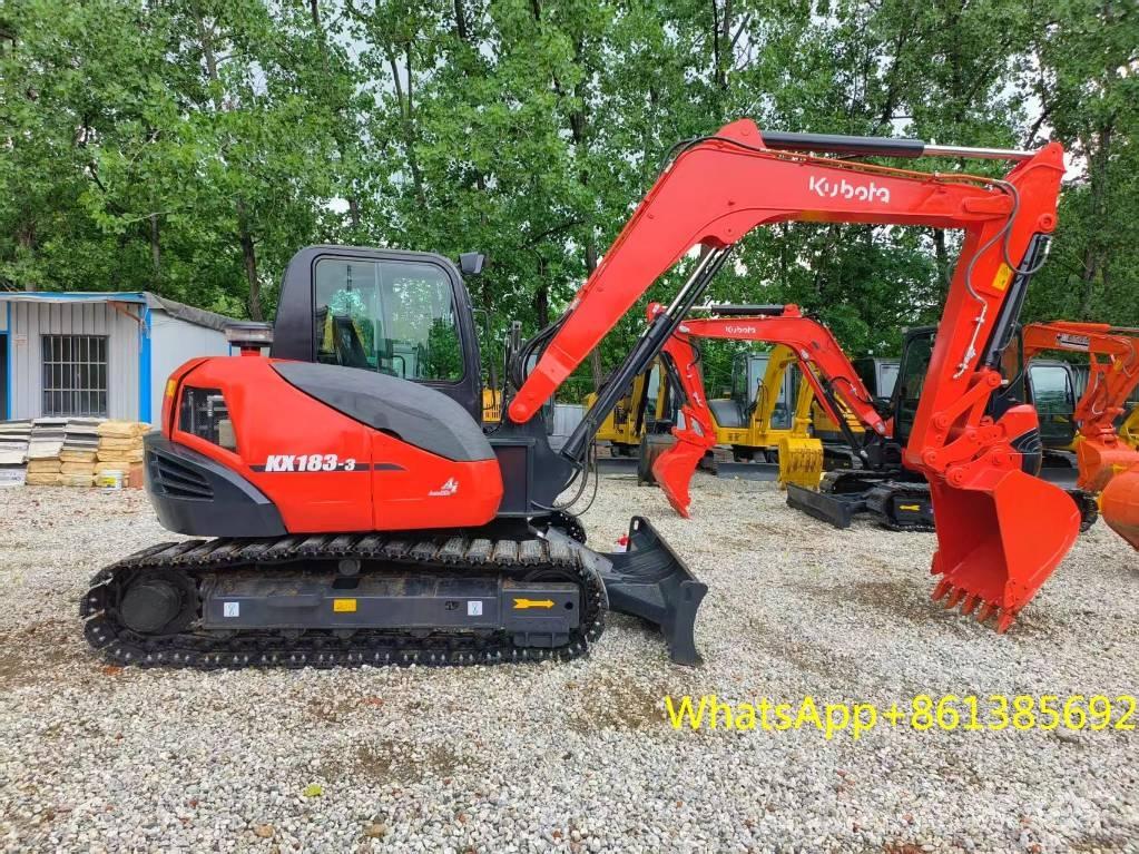 Kubota KX 183-3 حفارات صغيرة أقل من 7 طن (حفارات صغيرة)