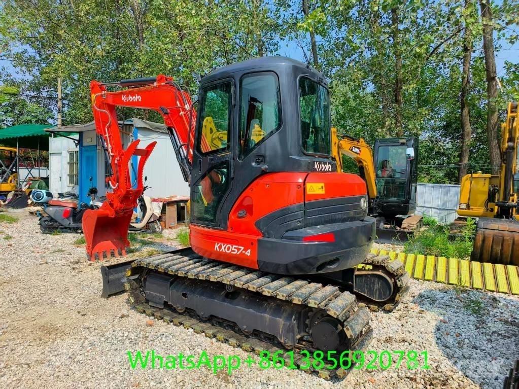 Kubota KX 057-4 حفارات صغيرة أقل من 7 طن (حفارات صغيرة)