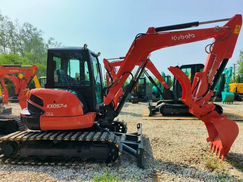 Kubota KX 057-4 حفارات صغيرة أقل من 7 طن (حفارات صغيرة)