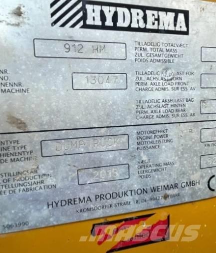 Hydrema 912 HM ساحبات مفصلية