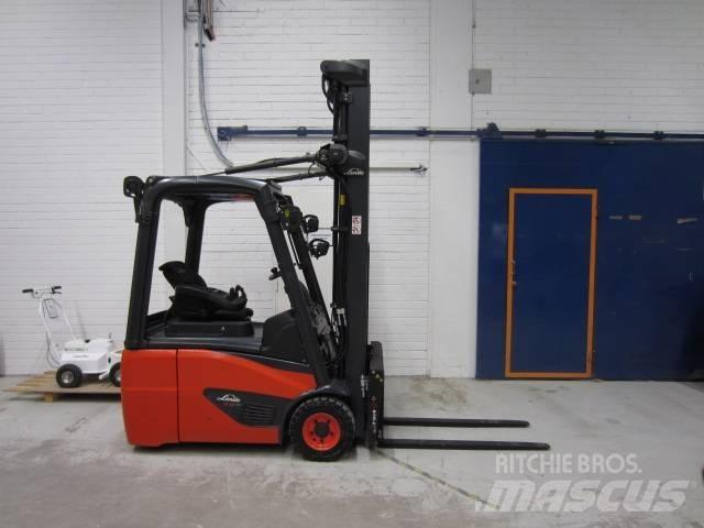 Linde E 16 C-02 شاحنات ذات رافعات شوكية تعمل بالكهرباء