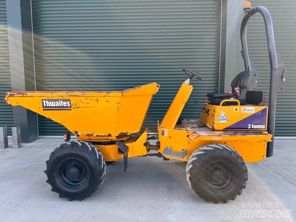 Thwaites 3 tonne عربات نقل قلابة للمواقع