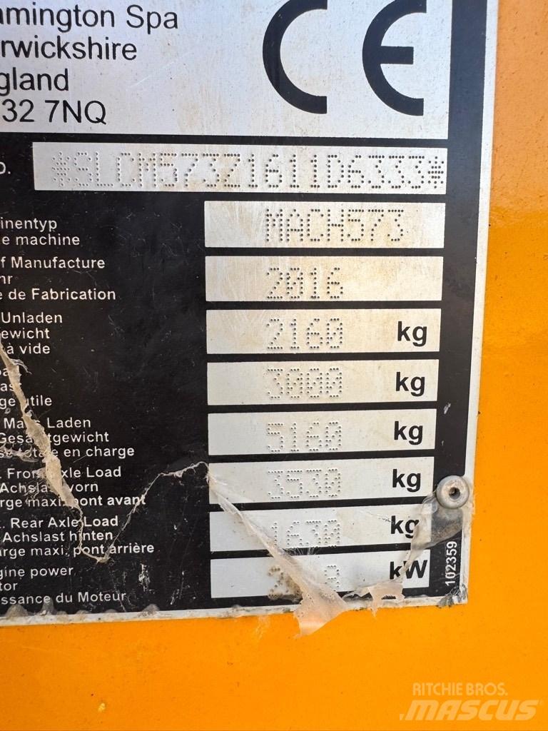 Thwaites 3 tonne عربات نقل قلابة للمواقع