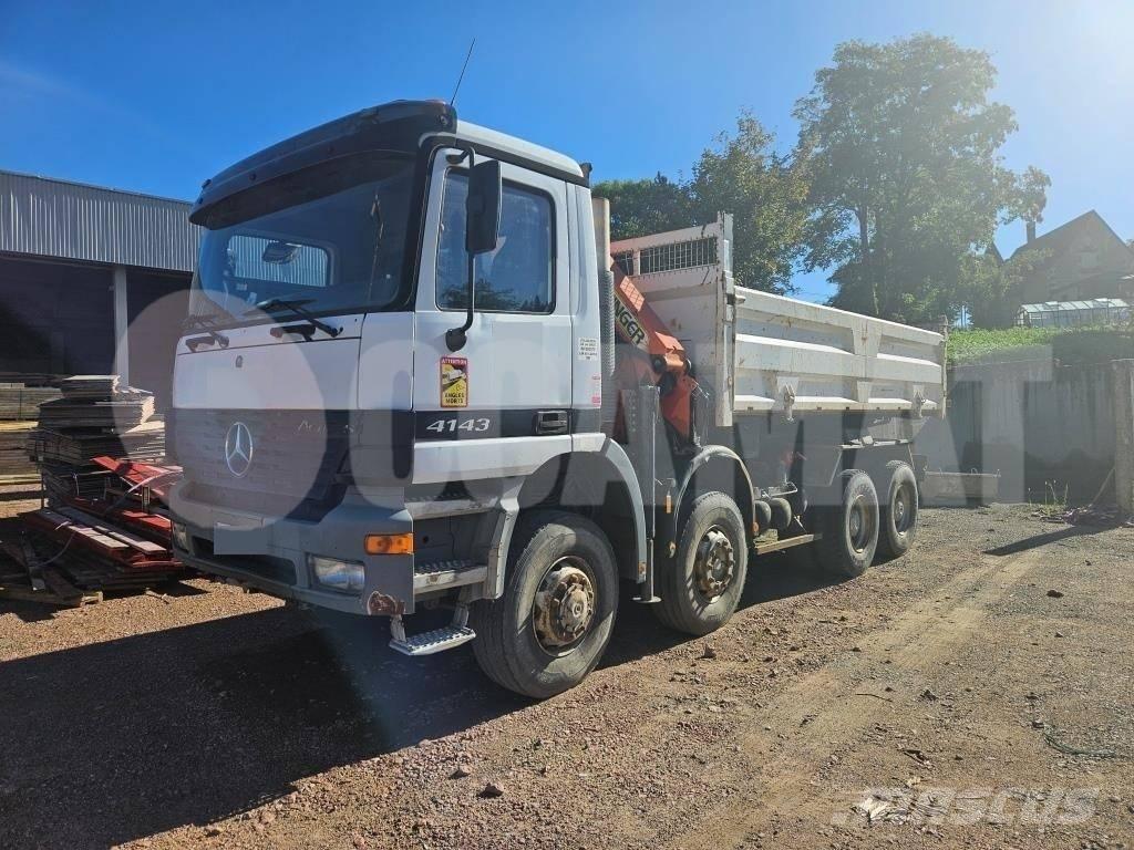 Mercedes-Benz 4143 شاحنات قلابة