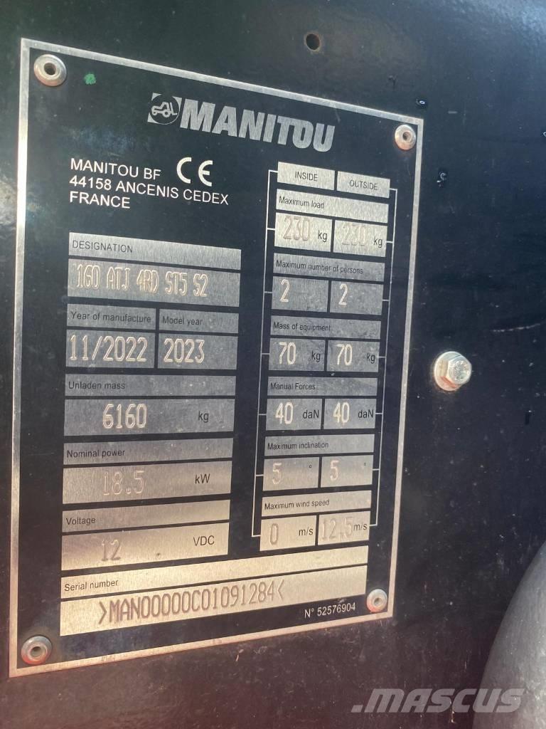 Manitou 160 ATJ رافعات سلة مفصلية