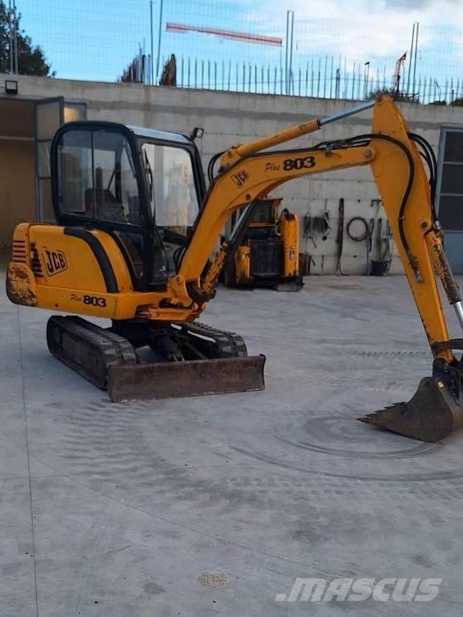 JCB 803PLUS حفارات صغيرة أقل من 7 طن (حفارات صغيرة)