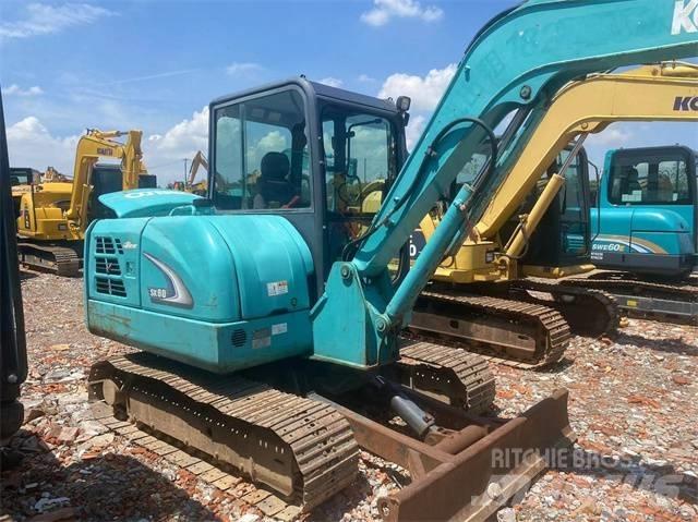 Kobelco SK60 حفارات صغيرة أقل من 7 طن (حفارات صغيرة)