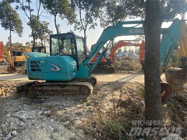 Kobelco SK60 حفارات صغيرة أقل من 7 طن (حفارات صغيرة)