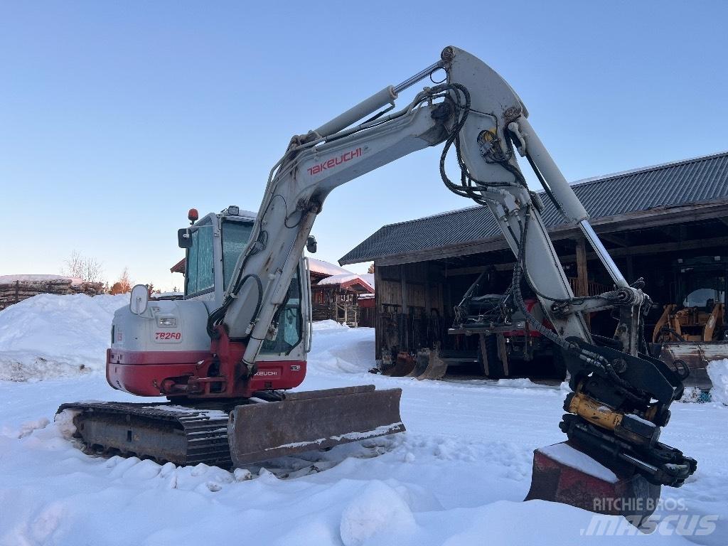 Takeuchi TB 260 حفارات صغيرة أقل من 7 طن (حفارات صغيرة)