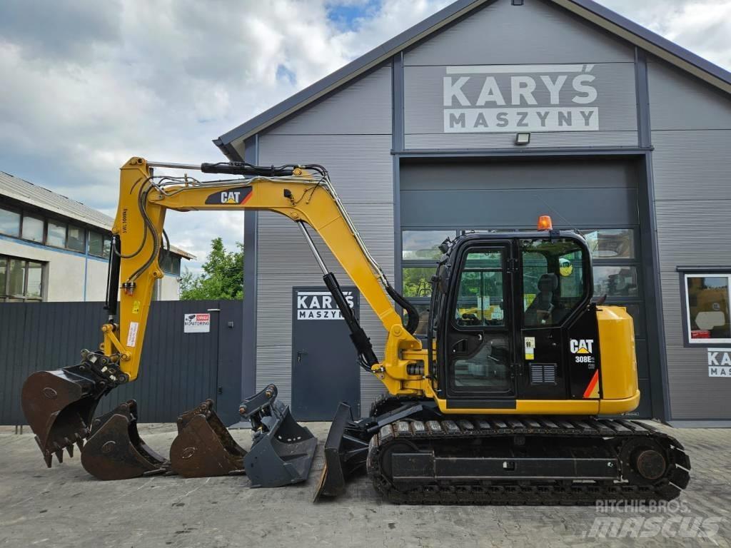 CAT 308 E 2 CR حفارات وسط 7 طن - 12 طن