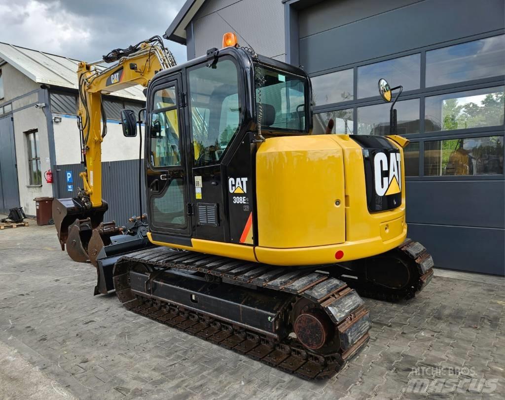 CAT 308 E 2 CR حفارات وسط 7 طن - 12 طن